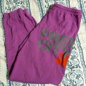 Free City Purple Sweatpants size xs